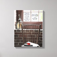 Freundschaft Millers Chair Wrapped Canvas (Premium