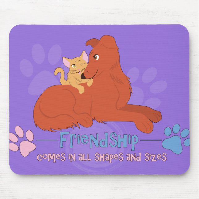 Freundschaft Mousepad (Vorne)