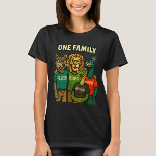 Freundschaft, Mut, Altruismus, Träumer 4 Häuser 1 T-Shirt