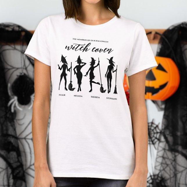 Freundschaft Shirt Vier Hexen Coven Halloween (Von Creator hochgeladen)