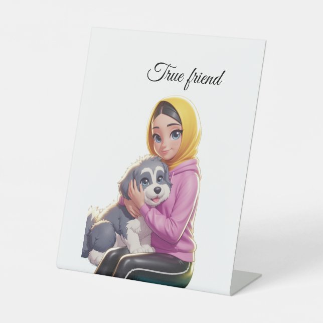 Freundschaft  sockelschild (Vorderseite)