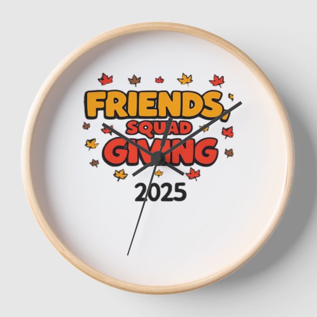 Freundschaft Squad geben Herbst 2025 dankbar Uhr (Vorderseite)