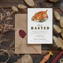 Freundschaft zum Abendessen am Erntedank Einladung