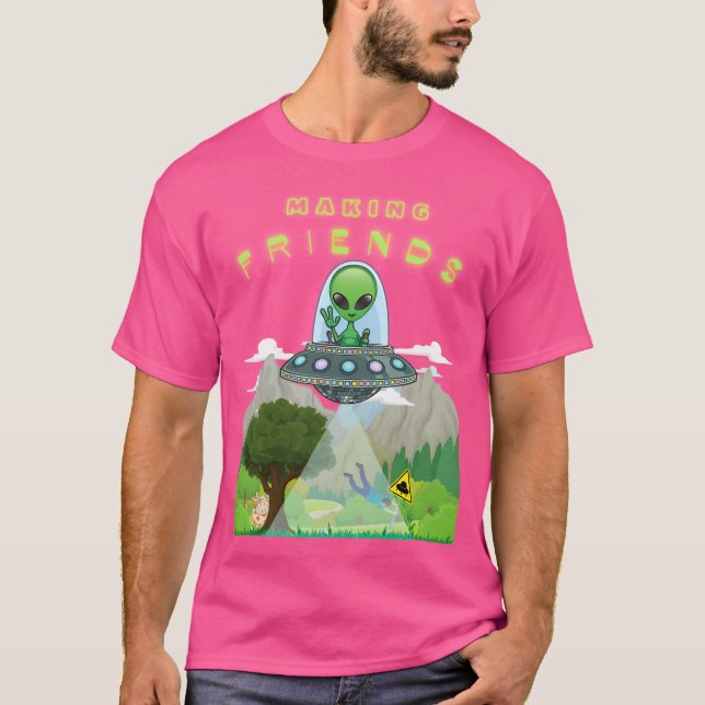 Freundschaften schließen T-Shirt (Vorderseite)