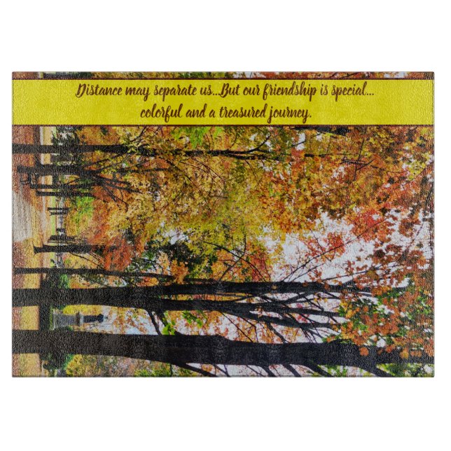 Freundschafts-Distanzschneider 2022 Schneidebrett (Vorderseite)