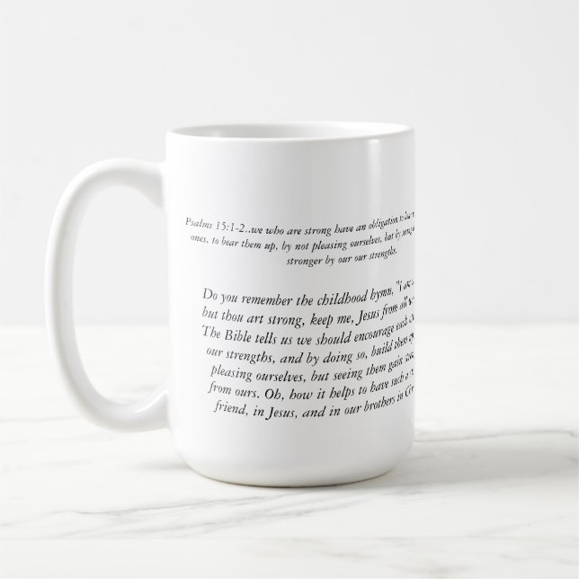Freundschafts-Hingabe-Kaffee-Tasse Kaffeetasse (Links)