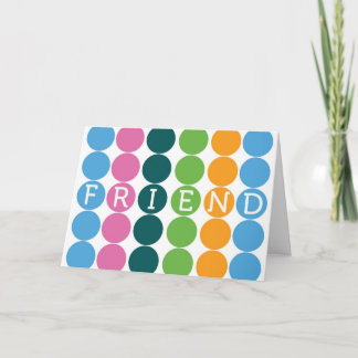 Freundschafts-Karte Karte