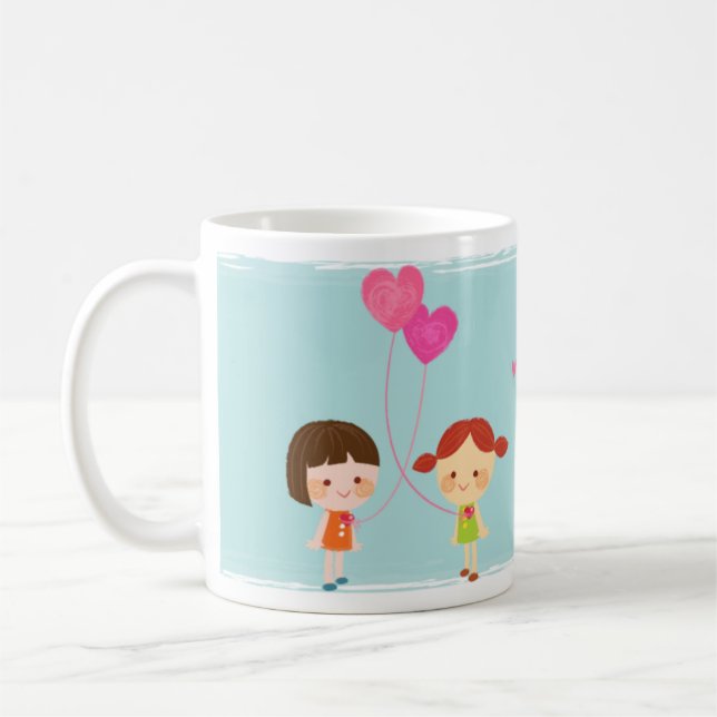 Freundschafts-Tasse Kaffeetasse (Links)