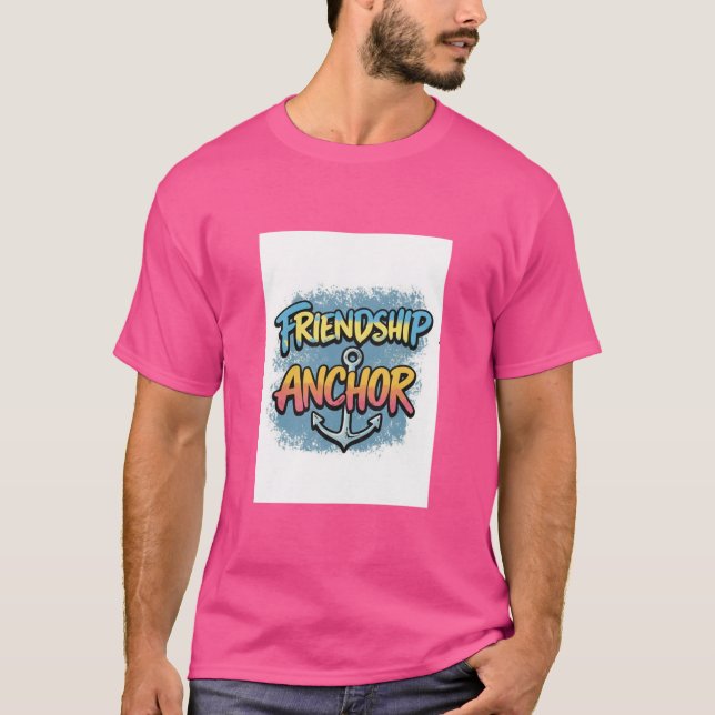 Freundschaftsanchor T-Shirt (Vorderseite)