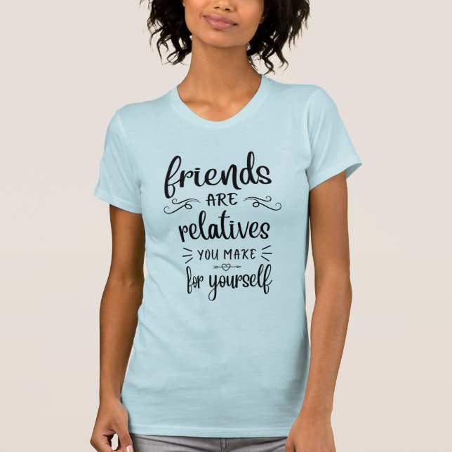 Freundschaftsangebot, aussagekräftige Freundes Zit T-Shirt (Vorderseite)
