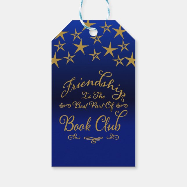 Freundschaftsbuchclub Geschenkanhänger (Rückseite)
