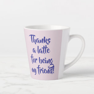 Freundschaftsgeschenk, farbenfrohe Herzen, anpassb Milchtasse