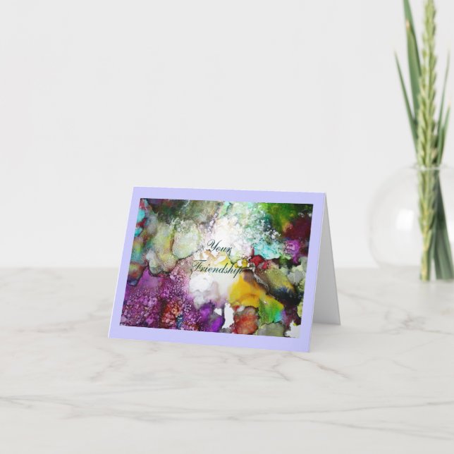 Freundschaftskarte Karte (Vorderseite)