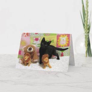 Freundschaftskarte Kitty Grußkarte Karte
