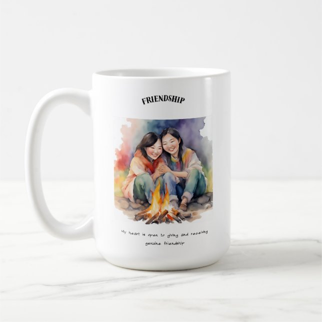 Freundschaftsnachweis Kaffeetasse (Links)