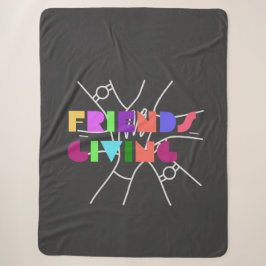 Freundschaftsplatz: Dankbar & zusammengebracht Sherpadecke