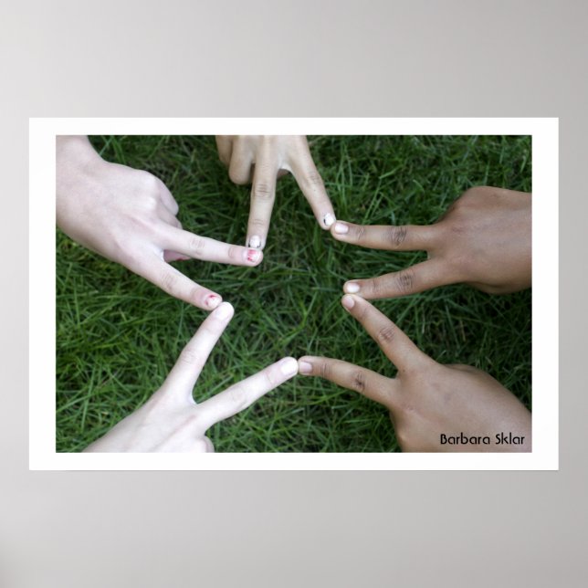 Freundschaftsstar Poster (Vorne)