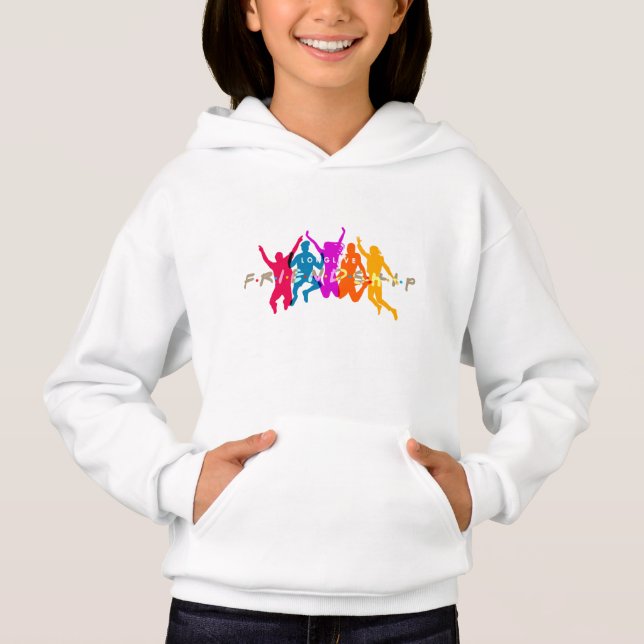 Freundschaftstag | Kids Pullover Hoodie (Vorderseite)