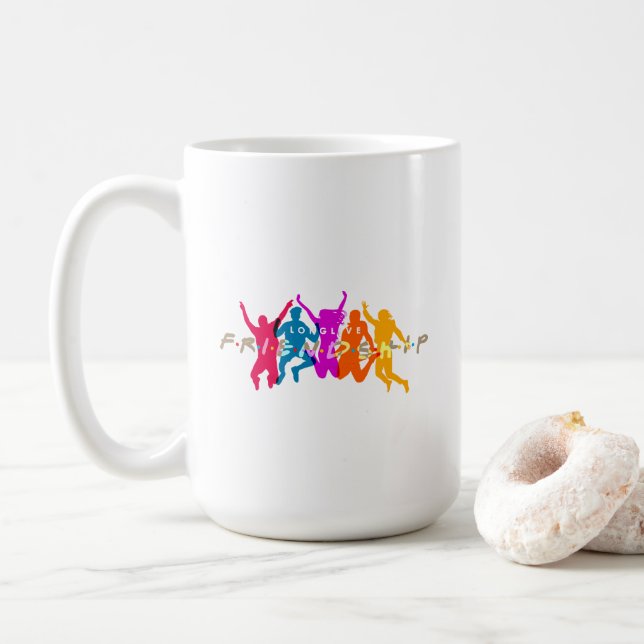Freundschaftstag | Klassische Tasse #15 (Mit Donut)