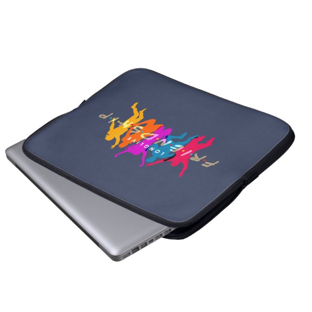 Freundschaftstag | Laptop-Siebtasche 15" Laptopschutzhülle (Vorne Knopf)