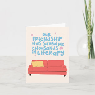 Freundschaftstherapie Karte