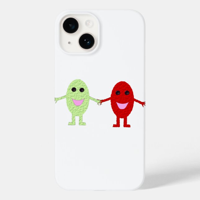 Freundschaftstrauben Case-Mate iPhone Hülle (Rückseite)