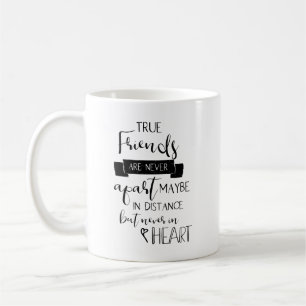 Freundsfreundschaftszitat-Typografiebeschriftung Kaffeetasse