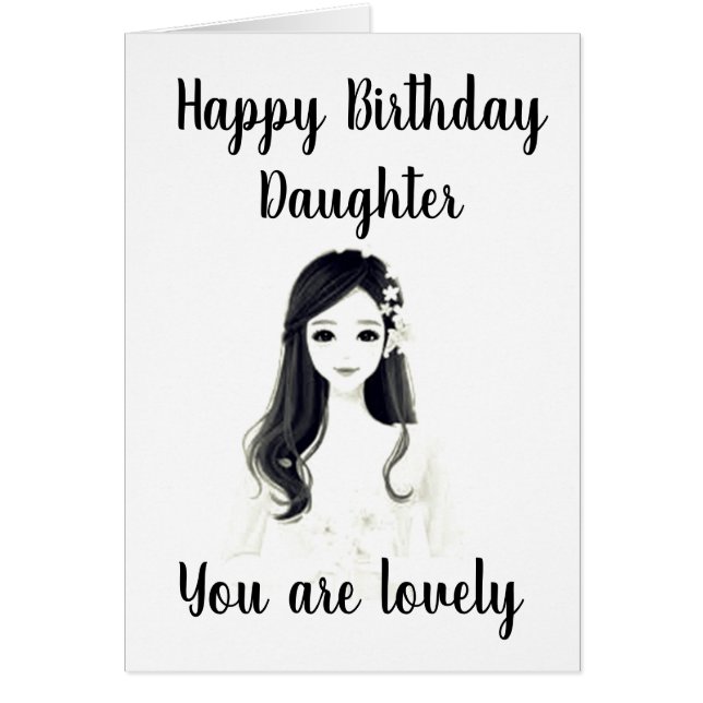 ** FREUNDTAG** ZU UNSEREM "LOVELY DAUGHTER" (Vorne)