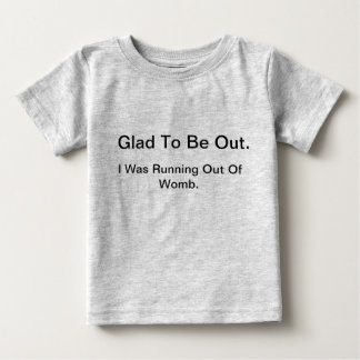 Freut mich baby t-shirt