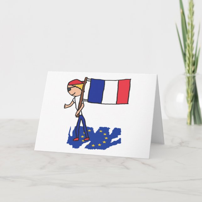Frexit Karte (Vorderseite)