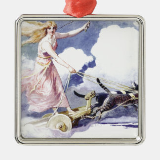 Freyja Ornament Aus Metall