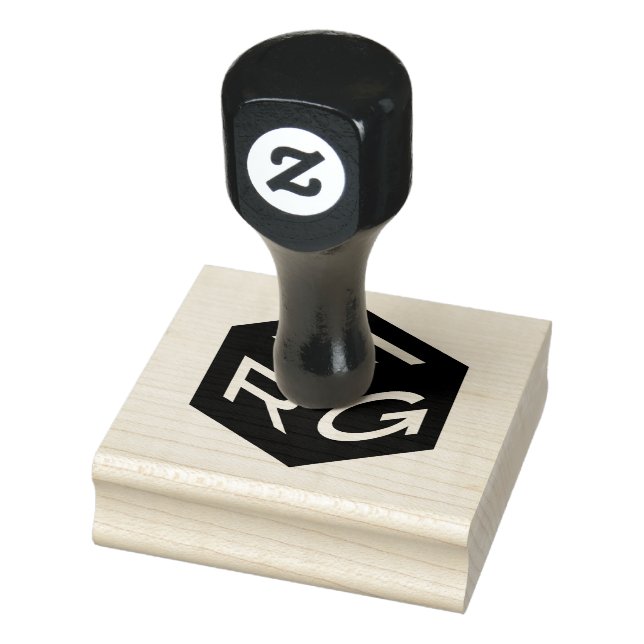 FRG Icon 2.5" x 2.5" Briefmarke aus Kautschuk Gummistempel (Stempel)
