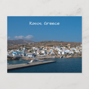 Fri, Carte postale de l'île grecque de Kasos