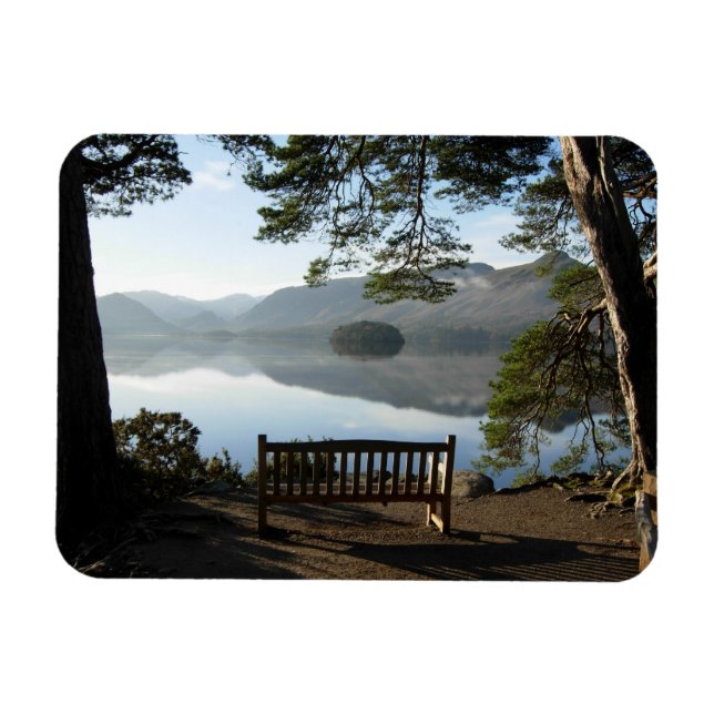 Friar's Crag auf Derwentwater Magnet (Horizontal)