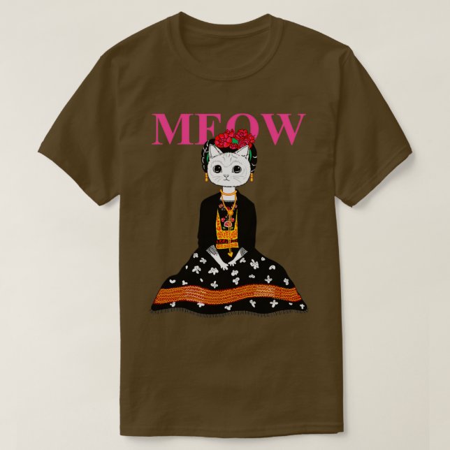 Frida Catlo T-Shirt (Design vorne)