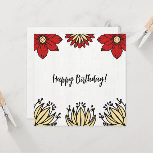 Frida Collection Carte d'anniversaire