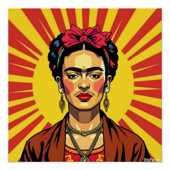 Frida Kahlo-3 Poster (Vorderseite)