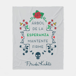 Frida Kahlo | Árbol De La Esperanza Fleecedecke