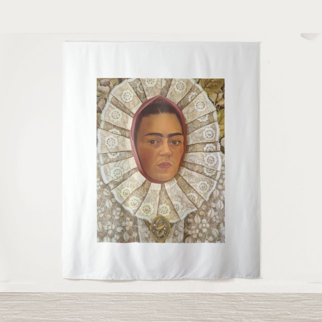 Frida Kahlo art Wandteppich (Vorderseite)
