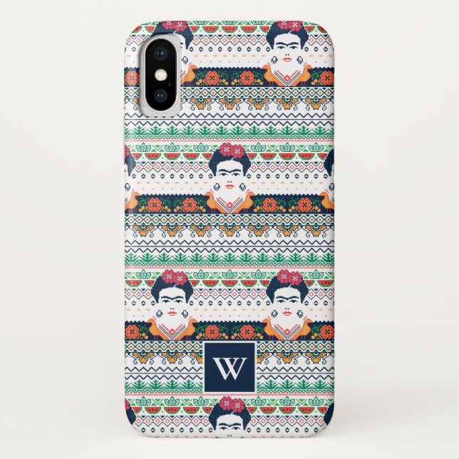 Frida Kahlo| Aztec Case-Mate iPhone Hülle (Rückseite)