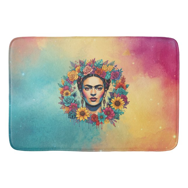 Frida Kahlo Badematte (Vorderseite)