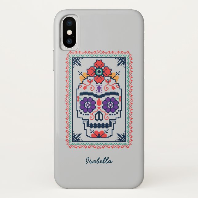 Frida Kahlo | Calavera Case-Mate iPhone Hülle (Rückseite)