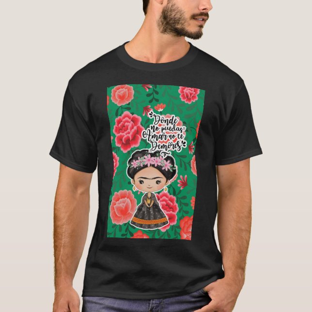 Frida Kahlo Cartoon Phone Case cute frida iPhone C T-Shirt (Vorderseite)