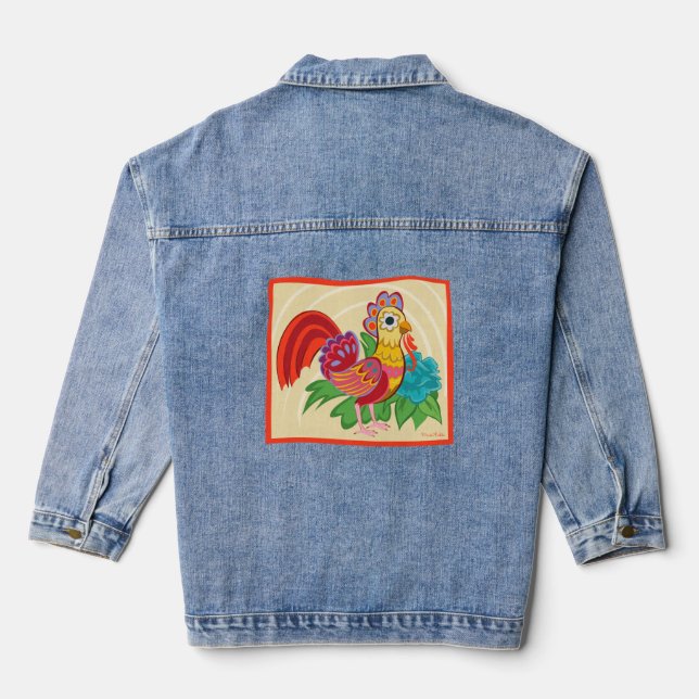 Frida Kahlo Chicken Graphic (Verso)