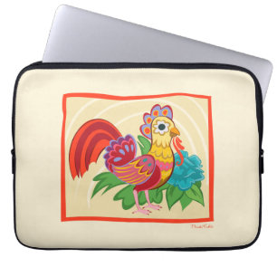 Frida Kahlo Chicken Graphic Laptopschutzhülle