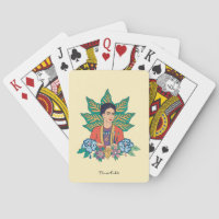 Frida Kahlo Colorful Floral Graphic