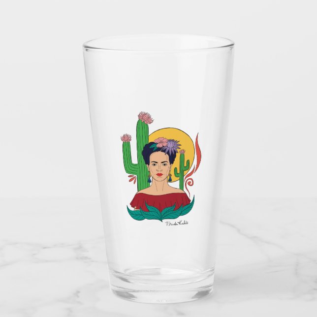 Frida Kahlo Desert Graphic Glas (Vorderseite)