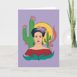 Frida Kahlo Desert Graphic Karte