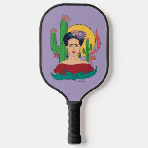 Frida Kahlo Desert Graphic Pickleball Schläger
