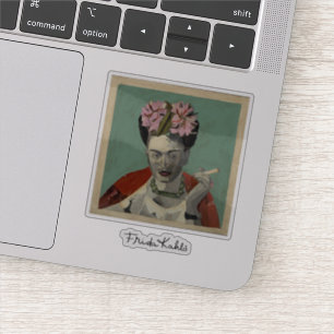 Frida Kahlo durch Garcia Villegas Aufkleber